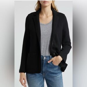 NWT CASLON relaxed knit blazer